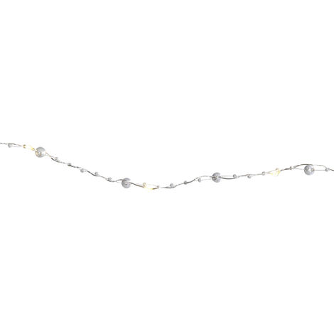LED-Perlen-Kette 'Dew Drops', 40 warmwhite LED