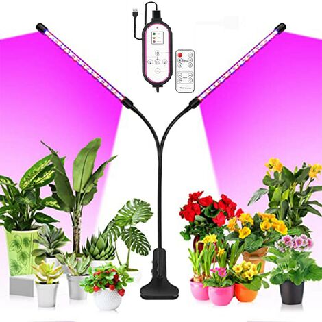 LED-Pflanzenwachstum Licht,Clip-Licht,Pflanze füllen Licht,2/3/4 Köpfe