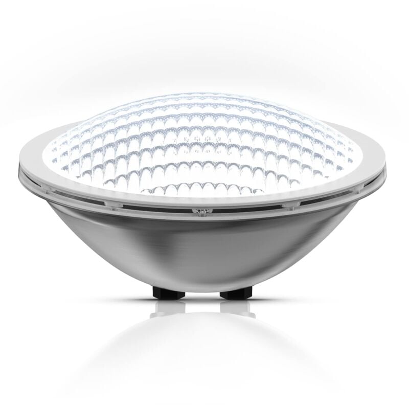 Beijiyi - led Piscine PAR56,30W Projecteur Piscine Etanche IP68 Lampe de Piscine Submersible Lumière 12V dc/ac, 6000K Blanc Froid
