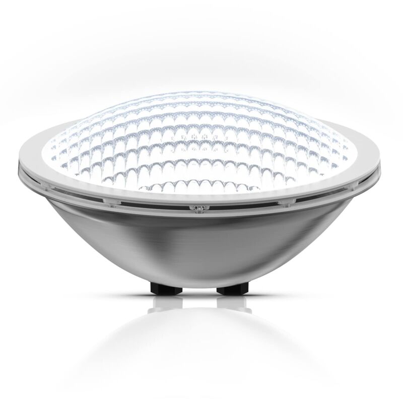Beijiyi - led Piscine PAR56,30W Projecteur Piscine Etanche IP68 Lampe de Piscine Submersible Lumière 12V dc/ac, 6000K Blanc Froid