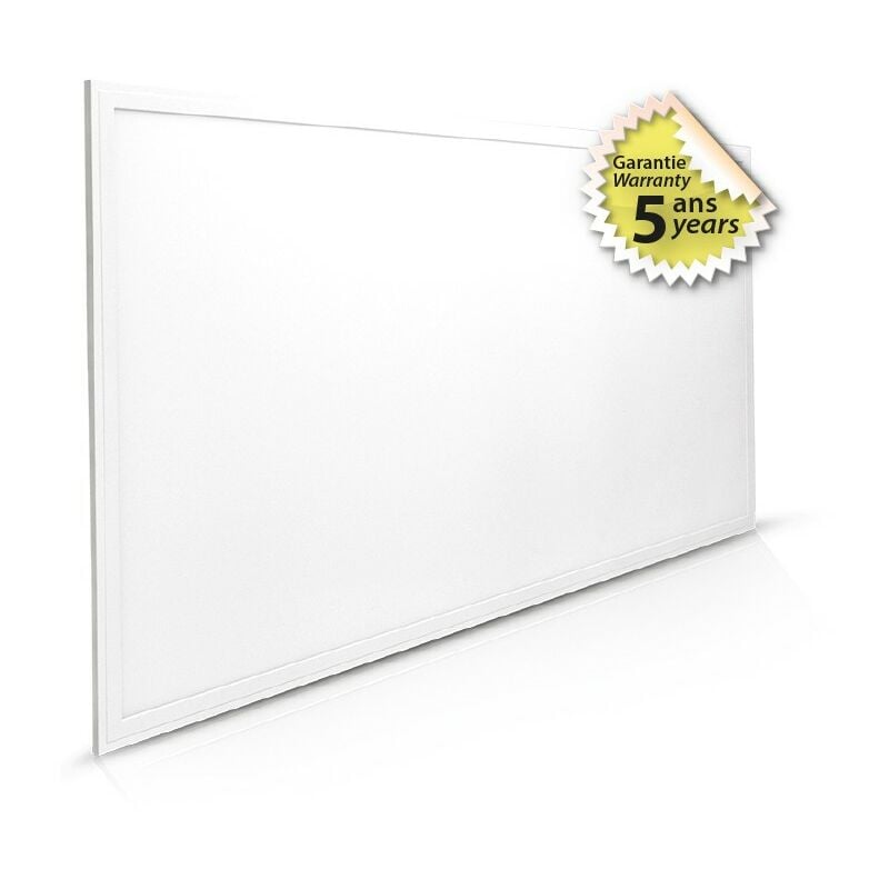 Dalle led galaxie 60W 1200x600 mm Miidex Lighting® blanc-chaud-3000k - blanc - 1200-x-600-mm