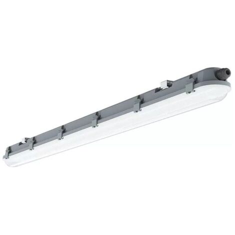 LED PLAFONIERA IMPERMEABILE M-SERIES 1200MM 36W 6400K MILKY COVER 120 LM/W                               - Luce FREDDA