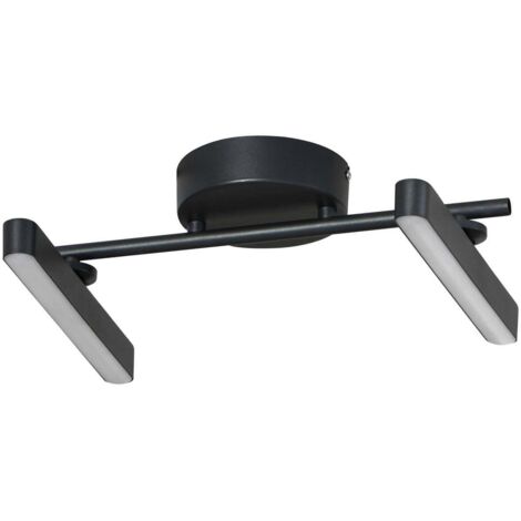 LED Plafonnier à intensité variable 'Eldrin' en métal pour salon & salle à manger