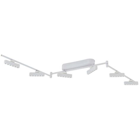 LED Plafonnier à intensité variable 'Eldrin' en métal pour salon & salle à manger