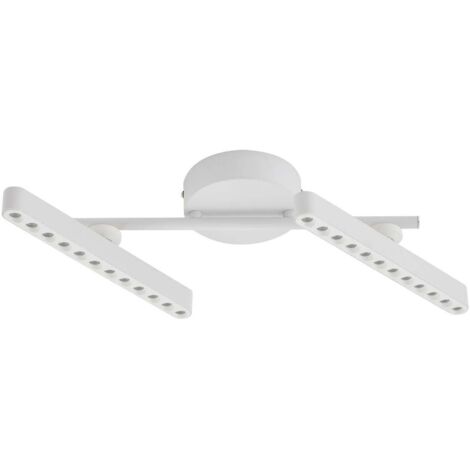 LED Plafonnier à intensité variable 'Eldrin' en métal pour salon & salle à manger