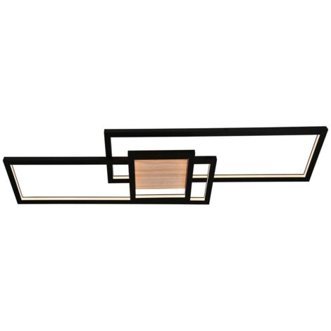 LED Plafonnier à intensité variable 'Emiljan' en métal pour salon & salle à manger