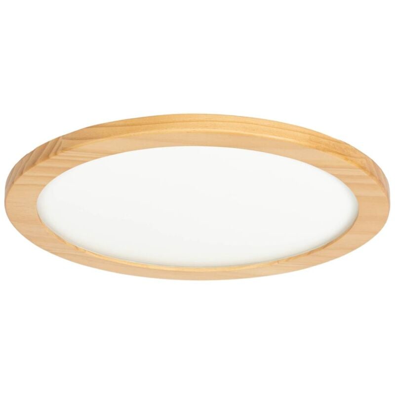 Led Plafonnier à intensité variable 'Joren' en bois pour salon & salle à manger