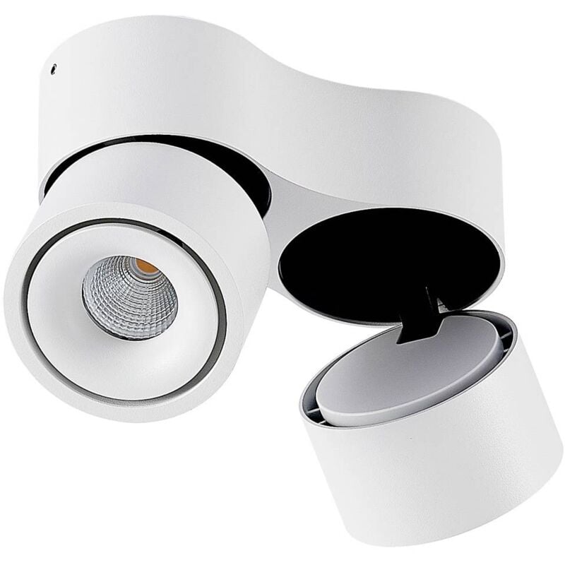 Led Plafonnier 'Rotari' en aluminium pour couloir