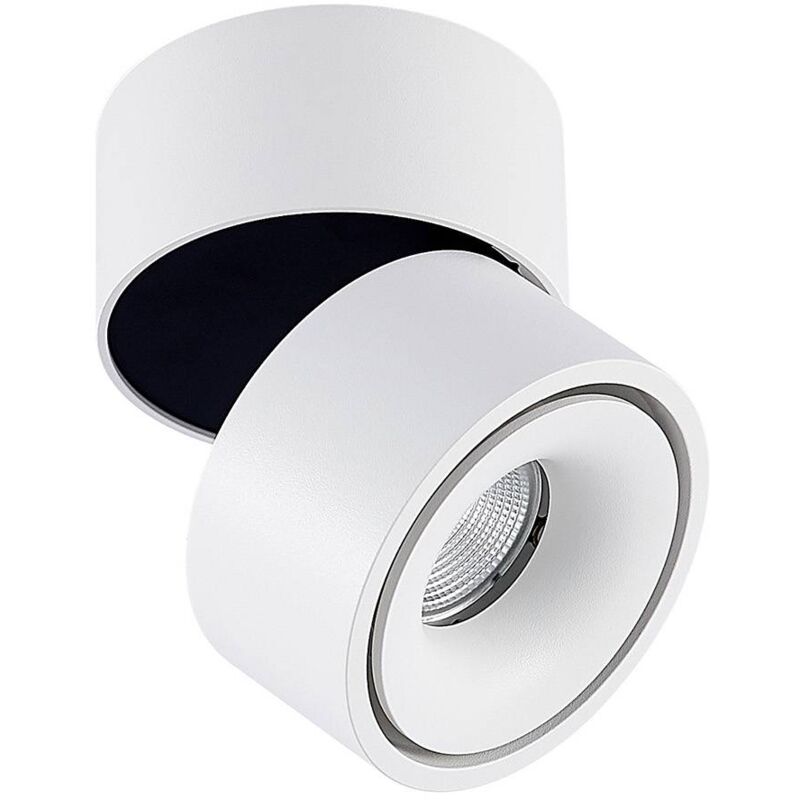 Arcchio - led Plafonnier à intensité variable 'Rotari' en aluminium pour couloir