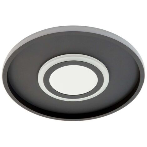 LED Plafonnier à intensité variable 'Selian' en métal pour salon & salle à manger