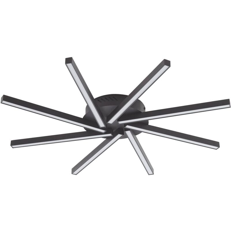 Led Plafonnier à intensité variable 'Tjado' en métal pour salon & salle à manger