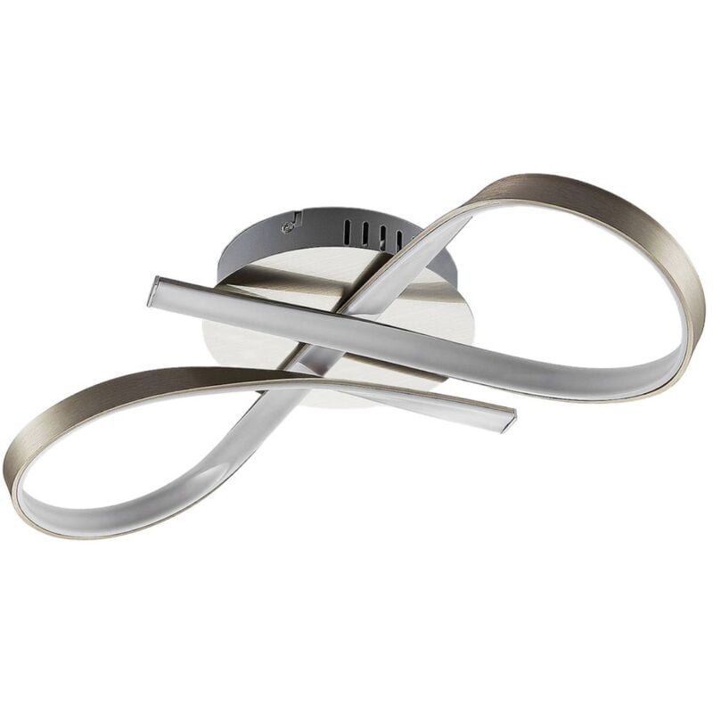 Lindby - led Plafonnier 'Alana' en aluminium pour salon & salle à manger