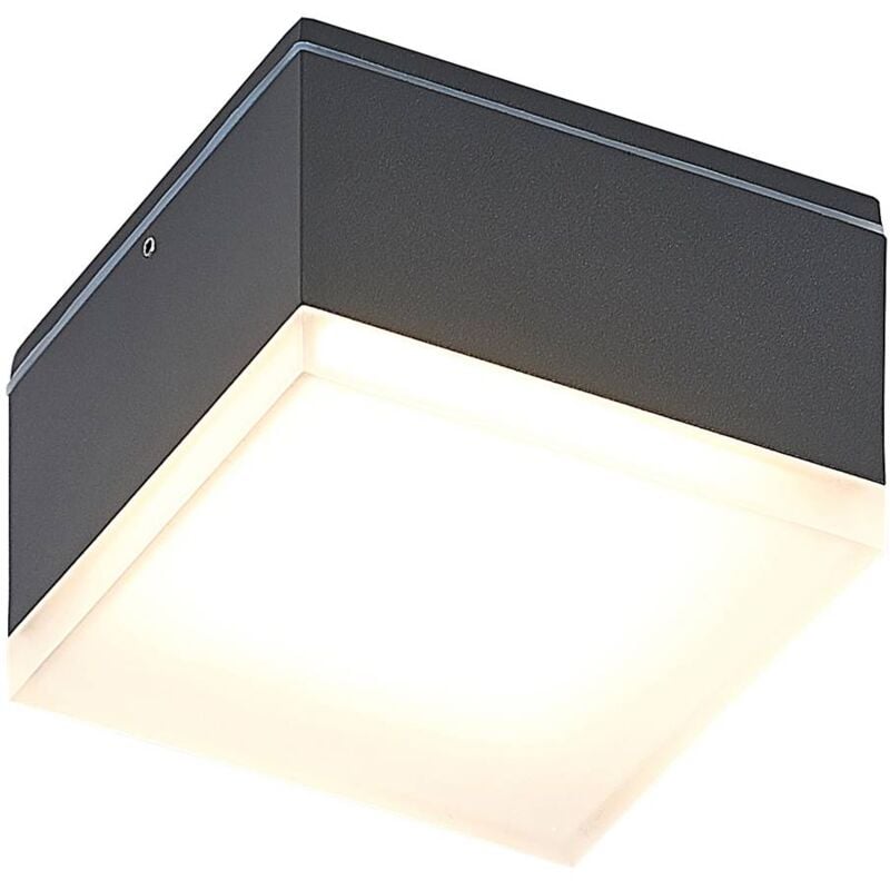 Led Plafonnier extérieur 'Mathea' en aluminium