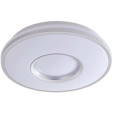 LED Plafonnier 'Furgo' en métal pour salle de bain