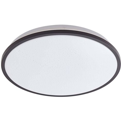 LED Plafonnier 'Glane' en métal pour salle de bain