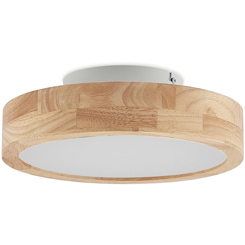 Led Plafonnier à intensité variable 'Lanira' en bois pour salon & salle à manger