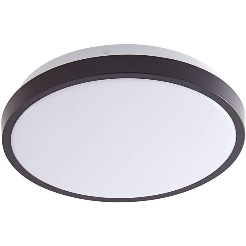 Lindby - led Plafonnier 'Medon' en métal pour salle de bain