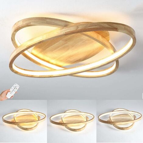 Yuanfenghua Moderne Lustre Salon LED Dimmable, Luminaire