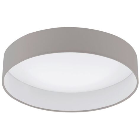 LED plafonnier PALOMARO 1 Ø 40,5cm dimmable (gris-brun) taupe