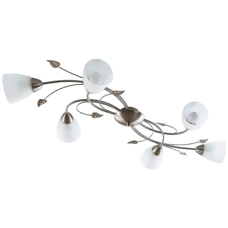 Lindby - Plafonnier à intensité variable 'Yannie' en métal pour salon & salle à manger