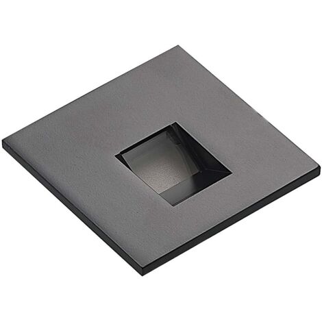 LED Projecteur encastrable dans le mur à intensité variable 'Vexi' en aluminium pour salon & salle à manger