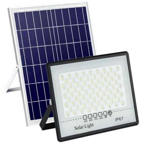LED Projecteur Solaire Solaire Jardin Extérieur Projecteur Plastique Modèle Ménage Nouvelle Campagne Super Lumineux Induction Étanche Lumière 1 Paquet