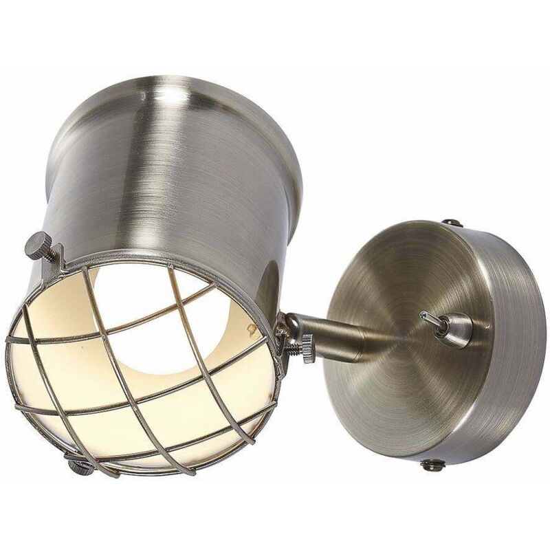 Plafonnier à intensité variable 'Ebbi' en métal pour salon & salle à manger