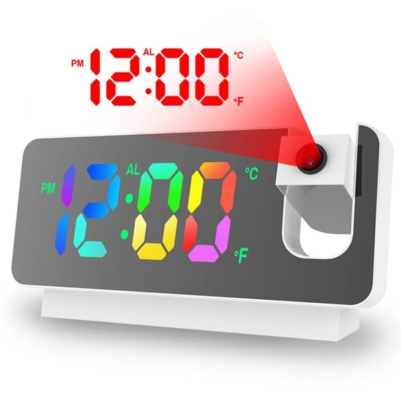 Image of LED Projection Alarm Clock Radio -&hellip;