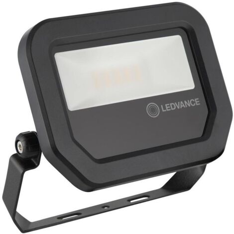 LED-Projektor „Flutlicht“ (10 W, 4000 K, 1200 lm), IP65/IK07, 3,6 x 12,2 x 13,1 cm, schwarze Farbe