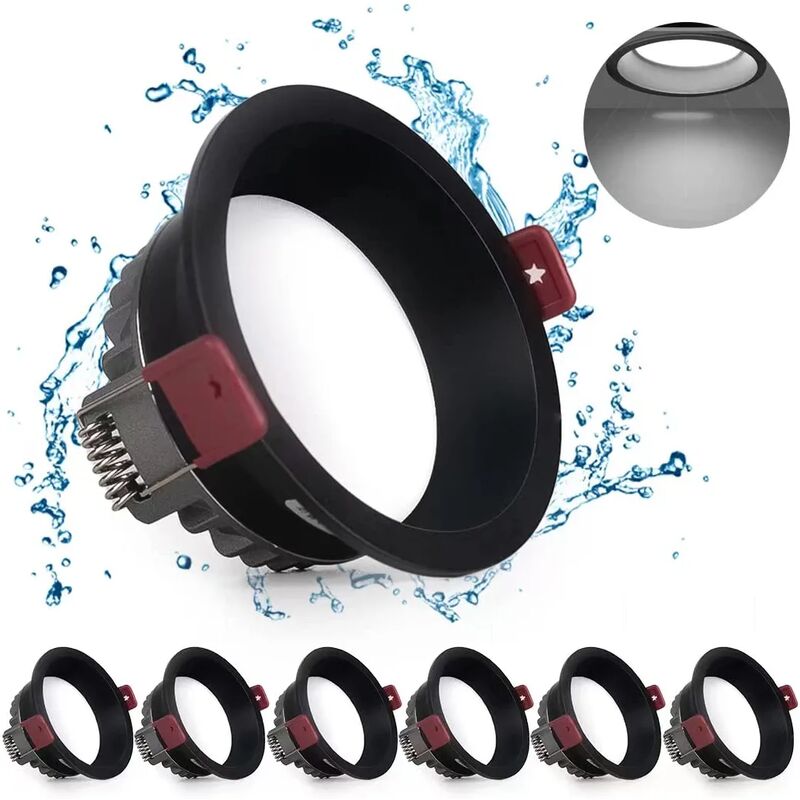 Image of Led Recessed Spotlight, 5W 6 Pack&hellip;