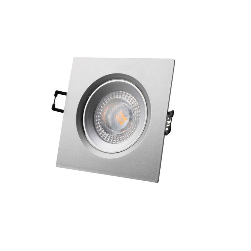LED recessed spotlight EDM - 5W - 380lm - 3200K - Chrome frame - 31658