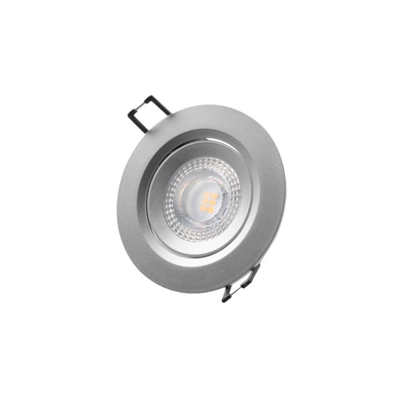 LED recessed spotlight EDM - 5W - 380lm - 3200K - Chromed - 31654