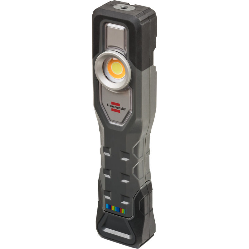Image of Brennenstuhl - led rechargeable hand lamp hl 701 at with colour rendering 15CRI 96 900+200lm, IP54