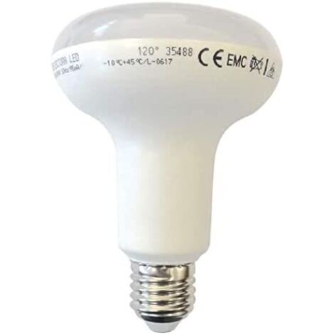 LED-Reflektorlampe R90 E27 12 W 1154 lm 6400 K Kaltlicht ø9 x 12,1 cm EDM