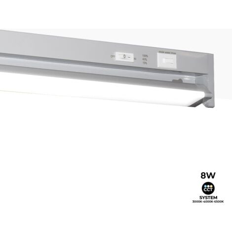 Plafoniera Led Sottopensile 10W 4000K 60cm Rotabile Applique Per