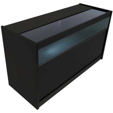 LED Retail Shop Counter B1500 - Black