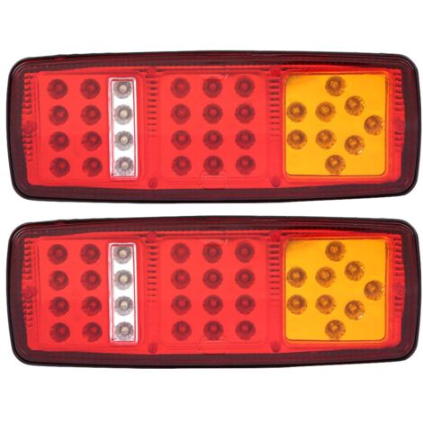 LED-Rückleuchten für Anhnger, 1 Paar LED-Kontrollleuchten für Rücklicht, Bremse, Rückfahrleuchte für 12 V Anhnger, LKW, Wohnmobil