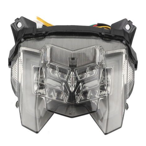 LED-Rücklicht für Motorräder der Baujahre 2017-2020 (MT-09/FZ-09) mit getönter Linse, hoher Helligkeit, für getönte LED-Motorradrücklichter.