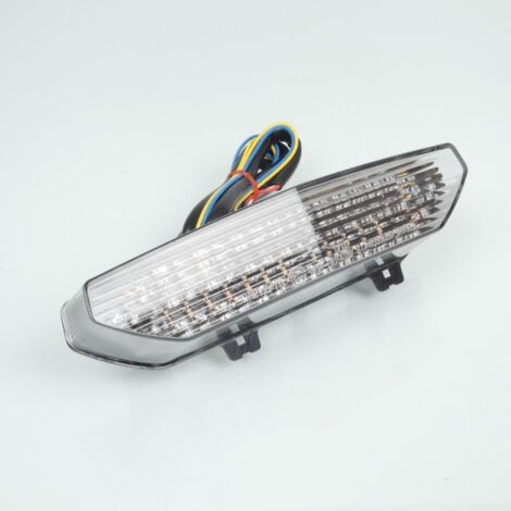 led rücklicht transparent bike it für motorrad kawasaki 636 zx-6r