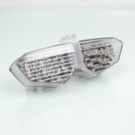 led rücklicht transparent bike it für motorrad yamaha 600 yzf r6