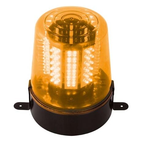 gelbe LED Rundumleuchte Warnleuchte Magnetfuß 12v