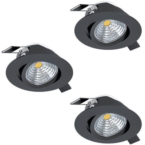 LED Saliceto 3x6W 2700K H: 4,2 cm Ø8,8 cm Dimmabile