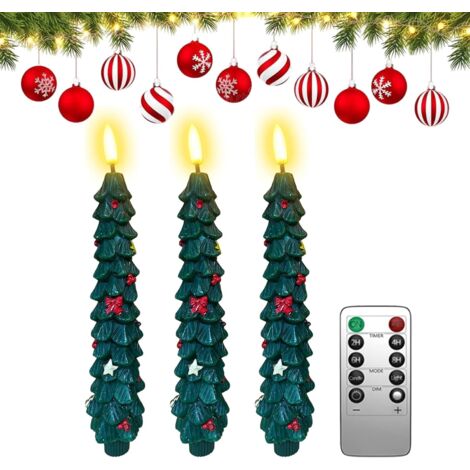 LED Sans FlammeBougies lectriques pour Sapin de Nol avec