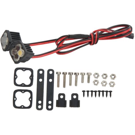 LED-Scheinwerfer für RC-Car Axial SCX10 90046, Projektoren für 1/10 Crawler