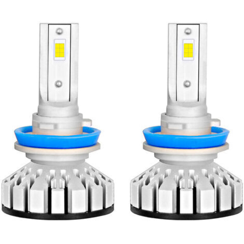 LED-Scheinwerferlampen H11 H8 H9 HB2 9003 6000K 8000LM All-in-One-Umbaulicht-Kit für Kofferraum-SUV - H11 H8 H9