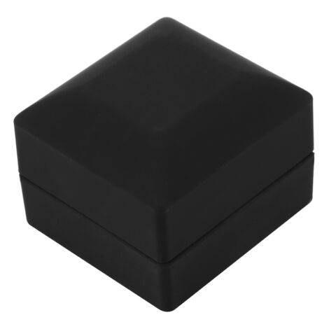 LED-Schmuckkästchen für Verlobungs- und Eheringe – Geschenkbox mit Beleuchtung (Ringbox)