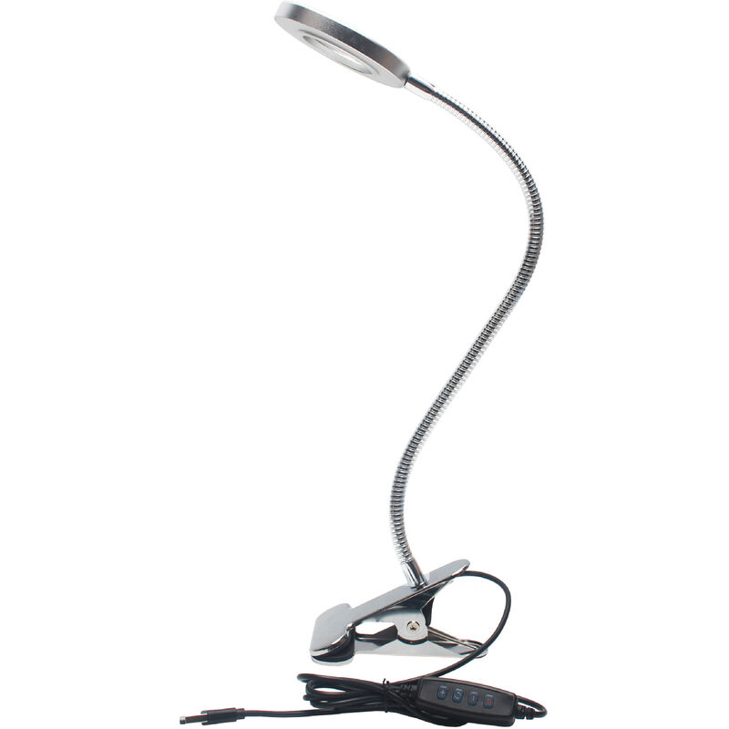 Triomphe - LED Schreibtischlampe Augenschutz Schreibtischlampe kann abgeschnitten werden Maniküre Schreibtischlampe Farbe dimmen Schreibtischlampe