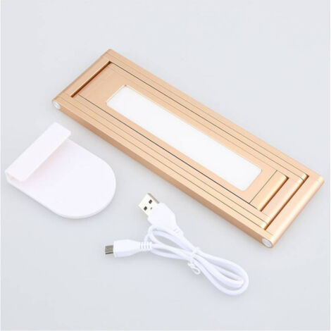 LED-Schreibtischlampe, faltbare, kabellose, USB-aufladbare Tischlampe, Swi