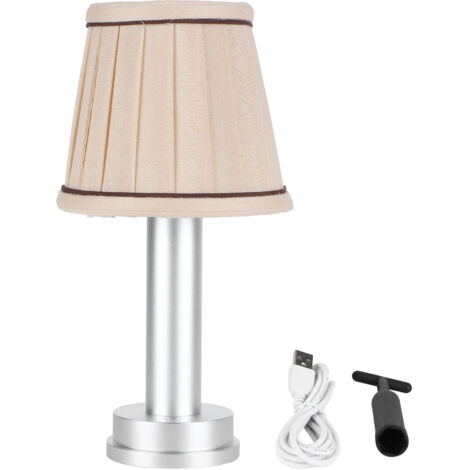 LED-Schreibtischlampe mit 2 Helligkeitsstufen, USB-Anschluss, warmes Licht für Zuhause/Büro/Restaurant, 5 V