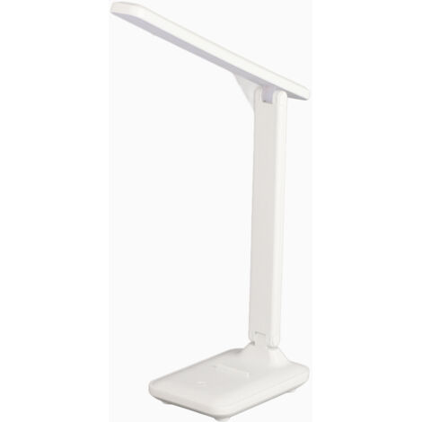 LED-Schreibtischlampe mit Augenschutz, Touch-Dimmer und 180° klappbarem Ständer